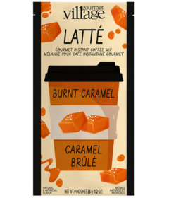 image of Gourmet Du Village Burnt Caramel Latte Flavoured Instant Coffee with sku:303343