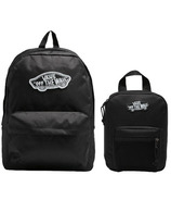Vans Backpack & Lunch Bag Bundle Black