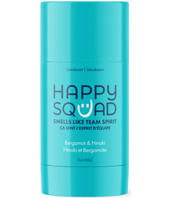 Happy Squad Deodorant Stick Smells Like Team Spirit Bergamot & Hinoki
