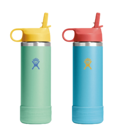 Hydro Flask Kids Bluejay + Mermaid Green Bottle Bundle
