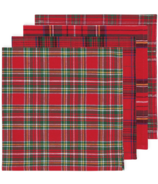 Now Designs Napkins Set Christmas Plaid