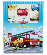 Melissa & Doug Book & Puzzle Play Set To The Rescue