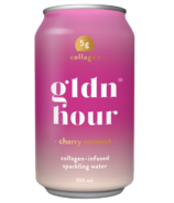 Gldn Hour Collagen Infused Sparkling Water Cherry Coconut