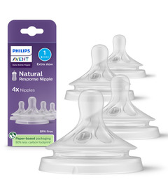 Philips Avent Natural Response Nipple Flow 1