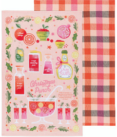 image of Jubilee By Danica Cotton Dishtowel Spirits Bright with sku:334817