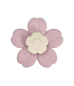 Baby Bliss Flower Suction Spinner Toy Dusty Pink