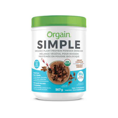 Buy Orgain Simple Organic Plant Protein Powder Chocolate At Well Ca Free Shipping In Canada