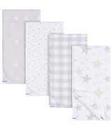 Gerber Childrenswear Flannel Receiving Blankets Celestial