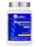 CanPrev Magnesium Bis-Glycinate 50mg Chewable Tropical Pineapple