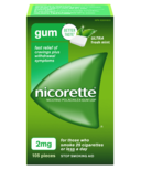 NICORETTE Gum Ultra Fresh Mint 2mg