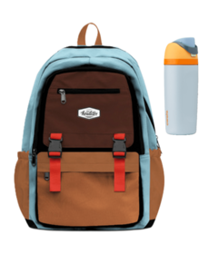 Headster Kids Butterscotch Backpack + Owala Day Dreams Bottle Bundle