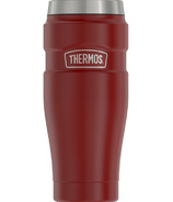 Thermos Stainless Steel Travel Tumbler Matte Red