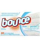 Bounce Free and Gentle Dryer Sheets