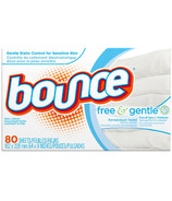 Bounce Free and Gentle Dryer Sheets