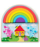 Melissa & Doug Blues Clues & You Wooden Rainbow Stacking Puzzle