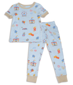Silkberry Baby Bamboo Short Sleeve Pajama Set Funland