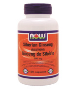 NOW Foods Ginseng de Sibérie (Éleuthéro) 500 mg