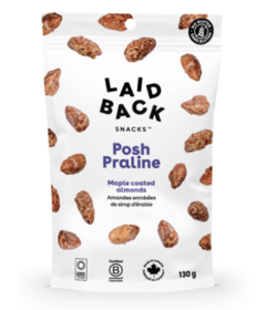 Laid Back Snacks Maple Posh Praline Almonds Regular