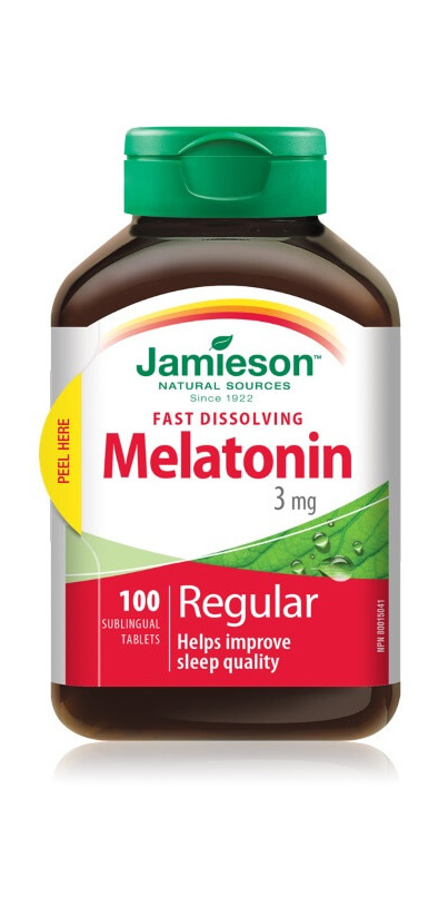 Buy Jamieson Melatonin 3mg Fast Dissolving at Well.ca | Free Shipping ...