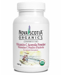 Poudre d'acérola de vitamine C de Nova Scotia Organics