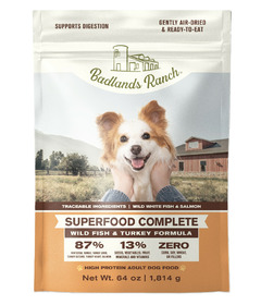 Badlands Ranch Superfood Complete Wild Fish and Turkey Formula