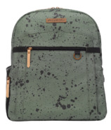 Petunia Pickle Bottom Tempo Backpack Olive Ink Blot