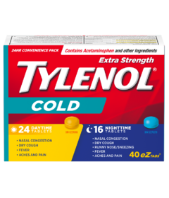 Tylenol Extra Strength Cold Daytime/Nighttime eZ Tabs