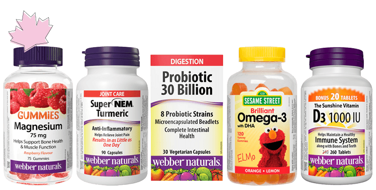 Save up to 25% on Webber Naturals
