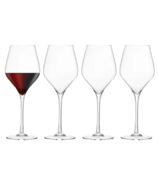 Final Touch Red Wine Lead-Free Crystal Glasses