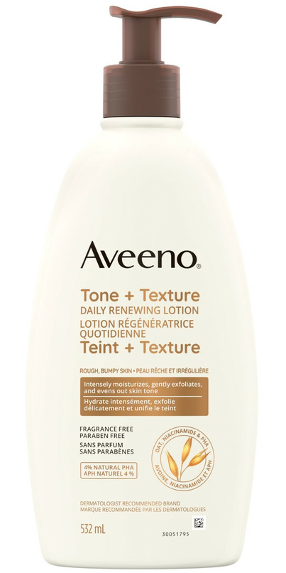 Acheter Aveeno Tone And Texture Daily Renewing Lotion Fragrance Free Well Ca Livraison