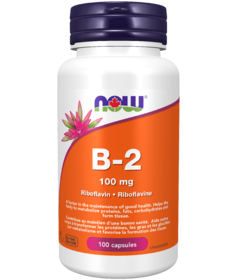 NOW Foods Vitamin B-2 Riboflavin 100mg