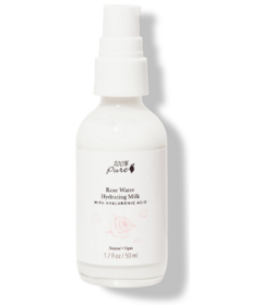 100% Pure Rose Water Hydrating Milk