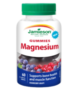 Jamieson Magnésium Gummies Canneberge Raisin