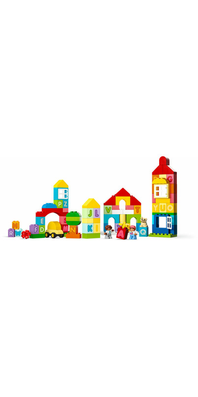 Buy LEGO DUPLO Classic Alphabet Town Building Toy Set at