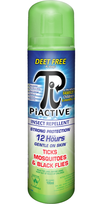 Mosquito Shield™ PiACTIVE™ Deet Free Insect Repellent | Cabela's Canada