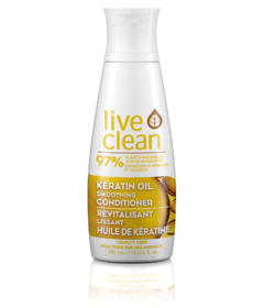 Revitalisant lissant à l'huile de kératine Exotic Silk de Live Clean