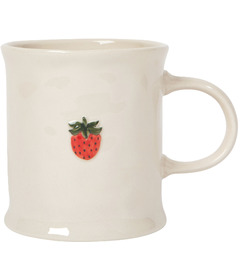 Jubilee By Danica Embossed Mug Strawberry
