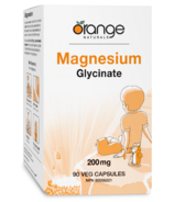 Orange Naturals glycinate de magnésium 200 mg 