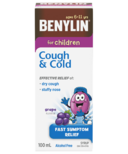 Benylin for Children Cough & Cold Syrup