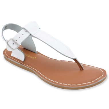 Buy Salt Water Sandals T-Thong Adult White at Free