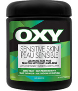 OXY Lingettes nettoyantes pour l'acné pour peau sensible avec acide salicylique
