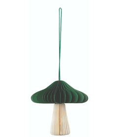 Jubilee By Danica Honeycomb Paper Christmas Tree Ornament Mushroom Gem