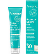 Aveeno Protect + Soothe Face Mineral Sunscreen SPF 30