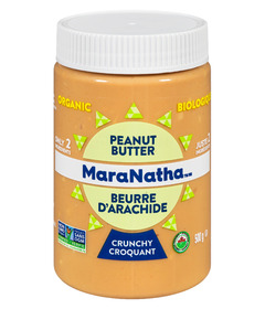 MaraNatha Organic Crunchy Peanut Butter 