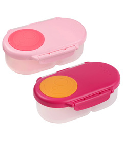 b.Box Bento Snack Box Pink Bundle