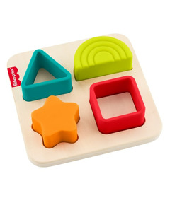 Fisher-Price Wooden Silicone Puzzle