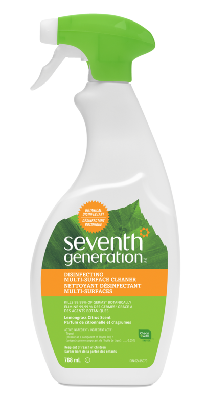 Buy Seventh Generation Disinfecting Multi-Surface Cleaner Lemongrass ...