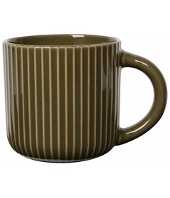 Heirloom By Danica Fluted Mug Olive Branch