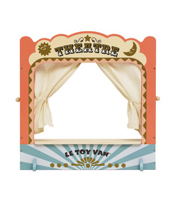 Le Toy Van Tabletop Puppet Wooden Theatre