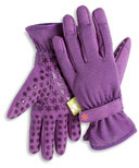 Dig It Apparel Handwear Nail Protector Garden Gloves Purple